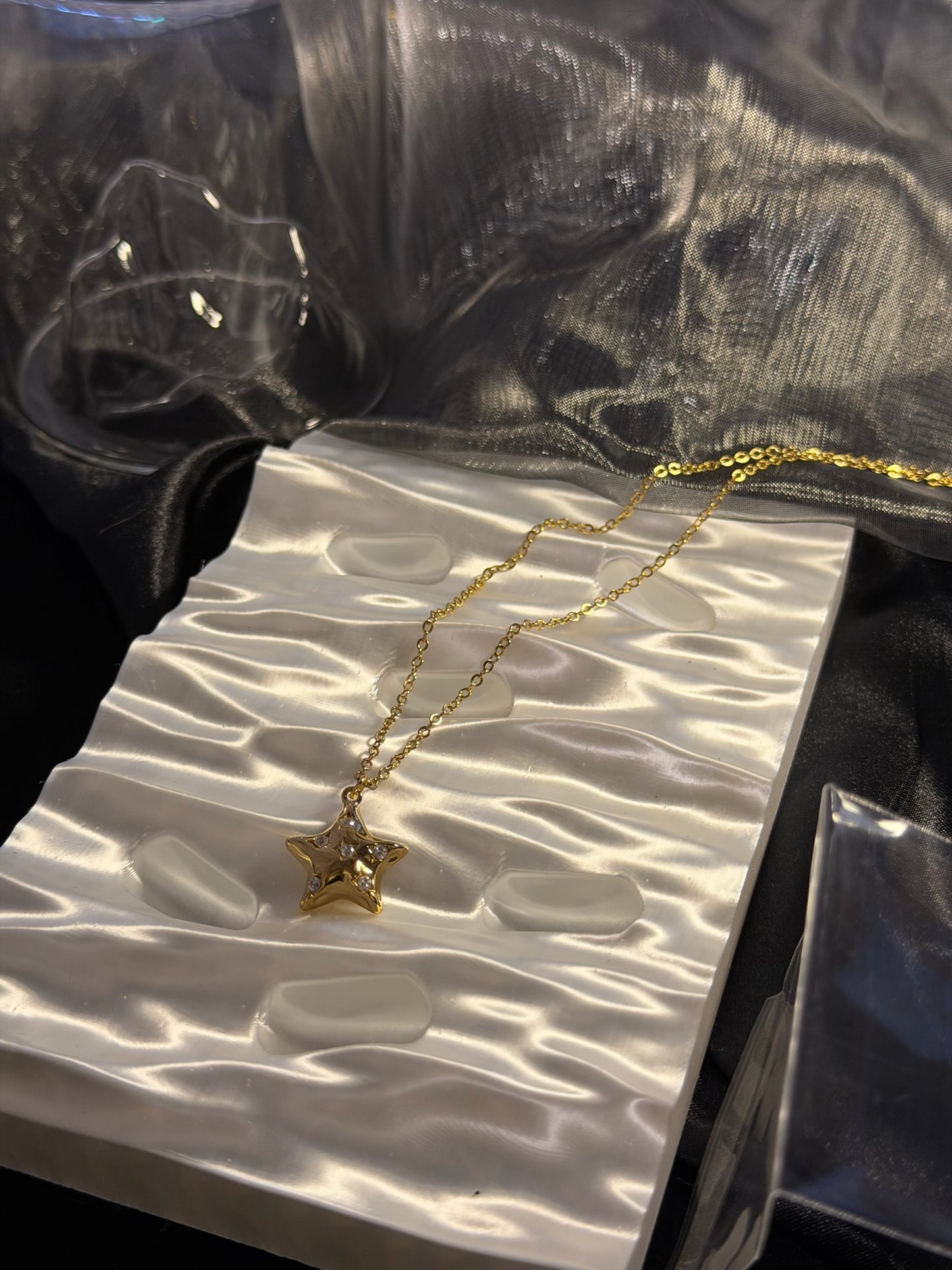 The "Valley" Puffy Star Starlight Pendant