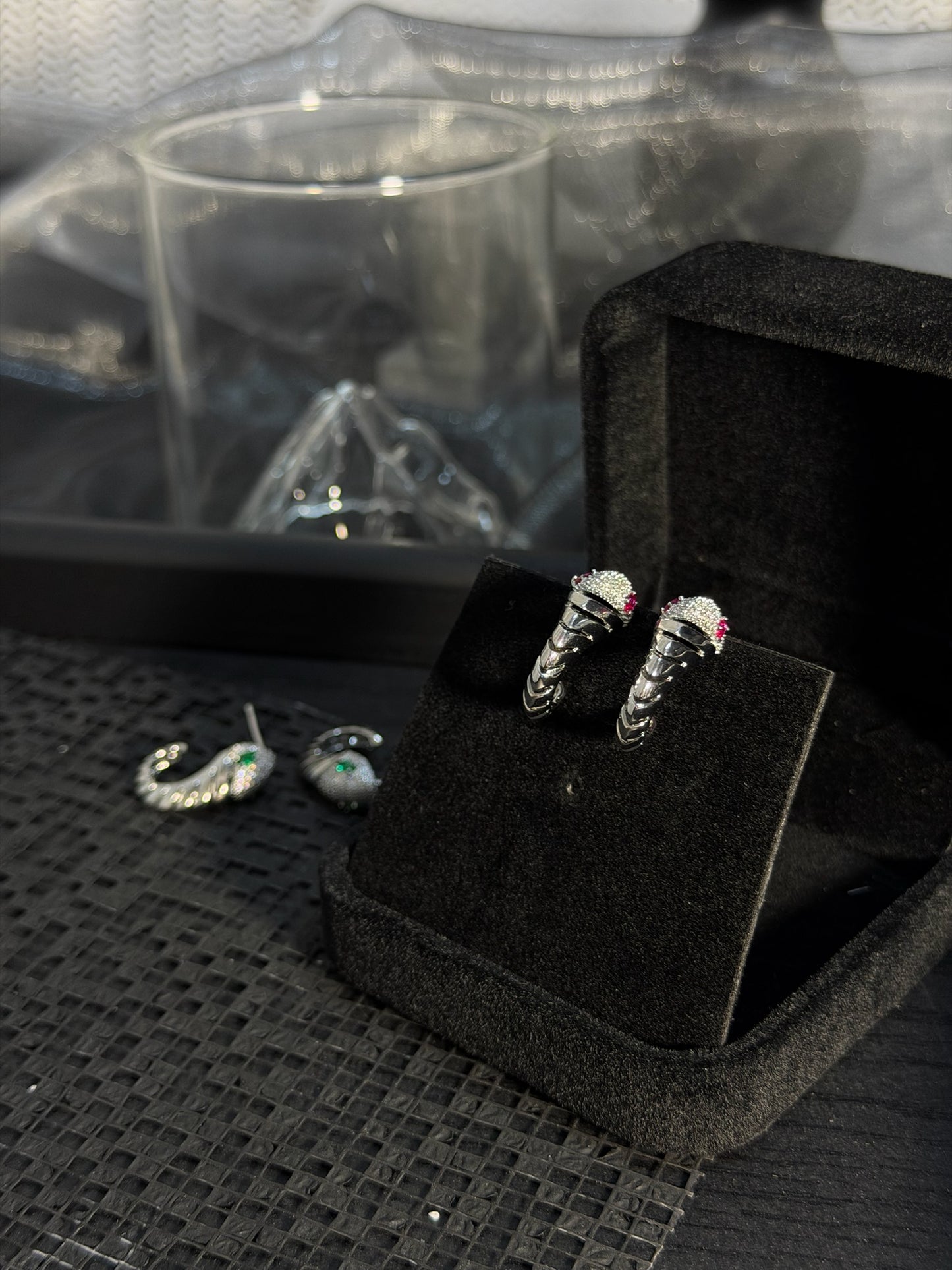 The "James Street" Viper Stud Earrings