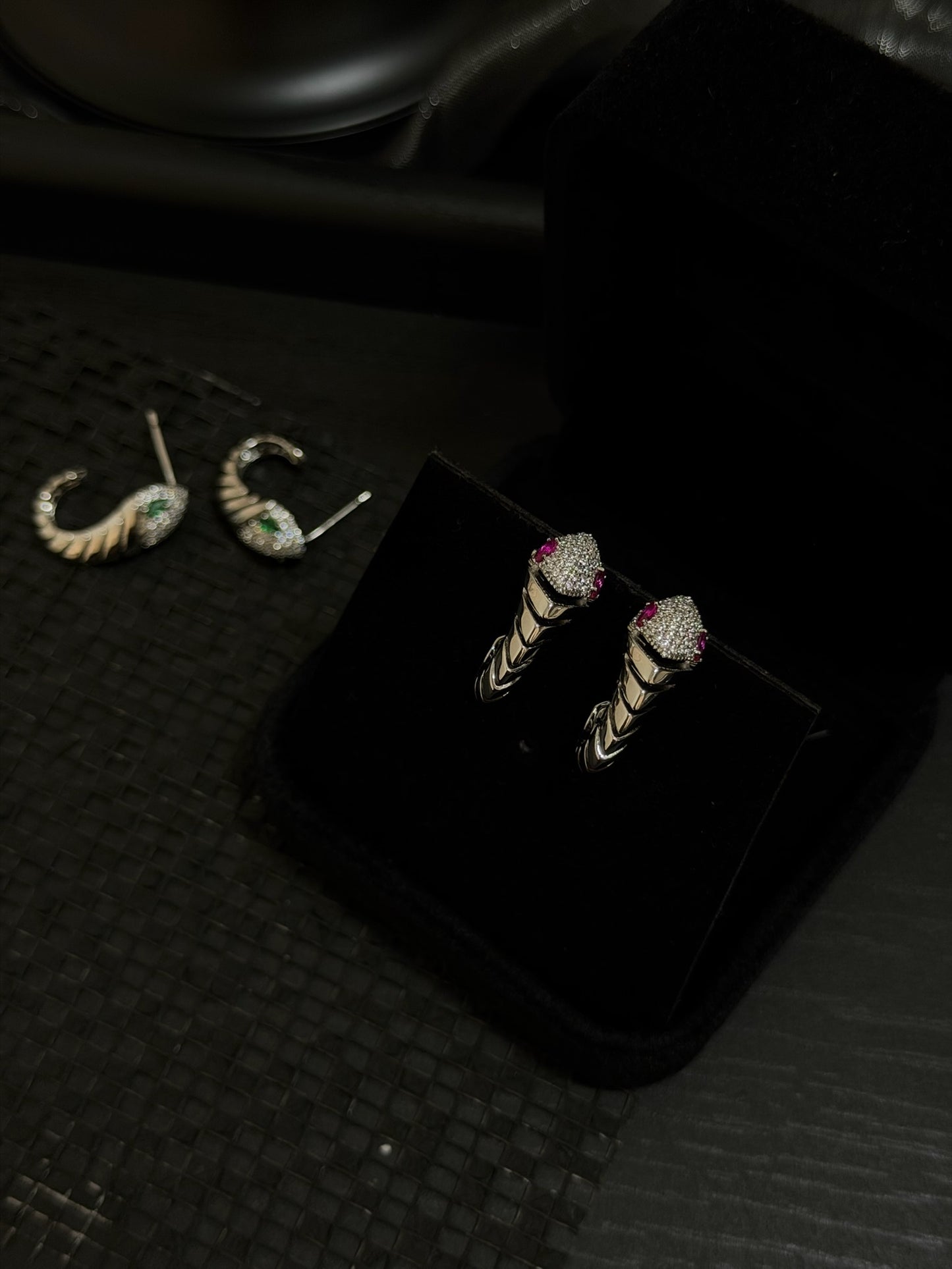 The "James Street" Viper Stud Earrings
