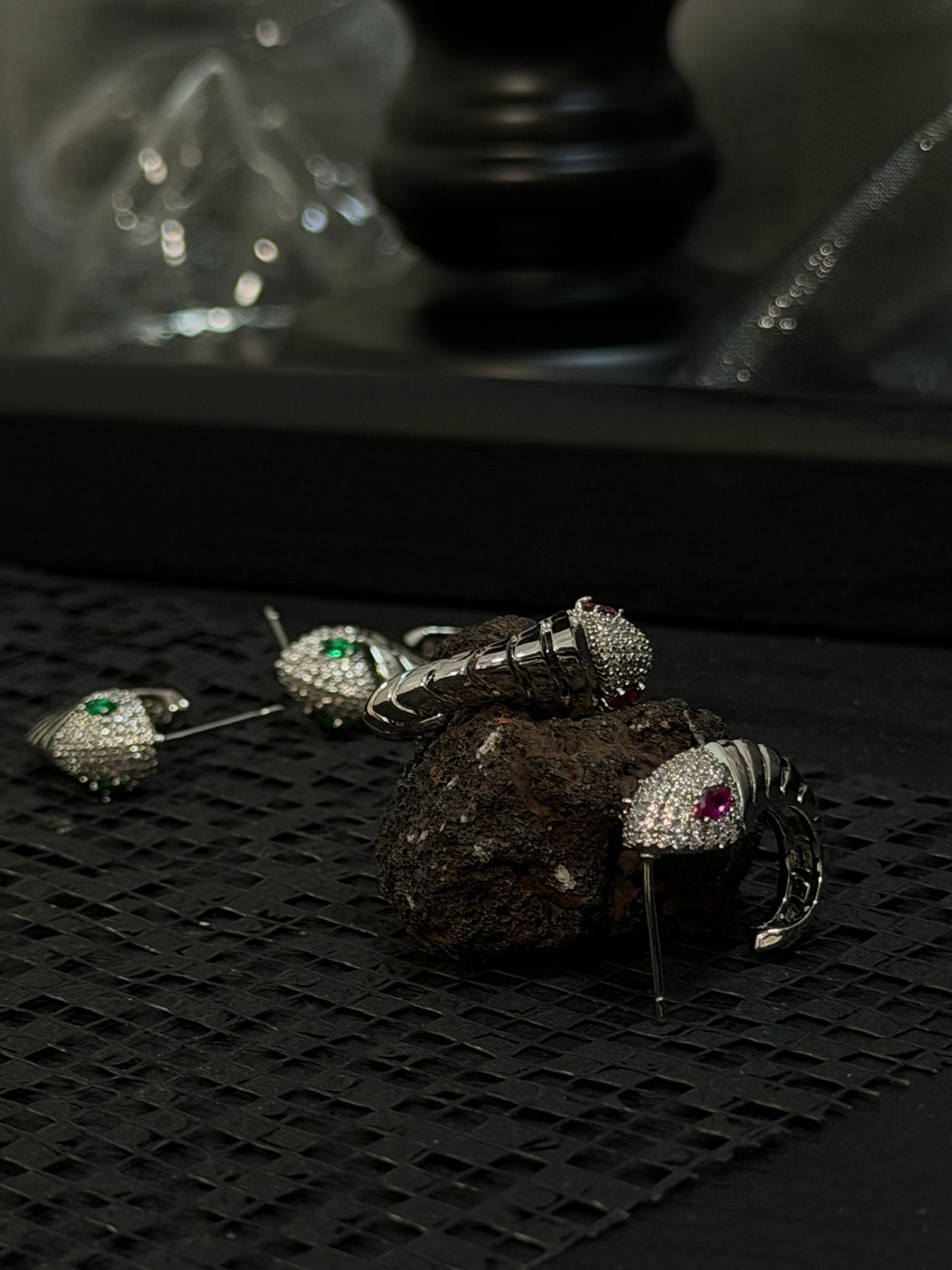 The "James Street" Viper Stud Earrings