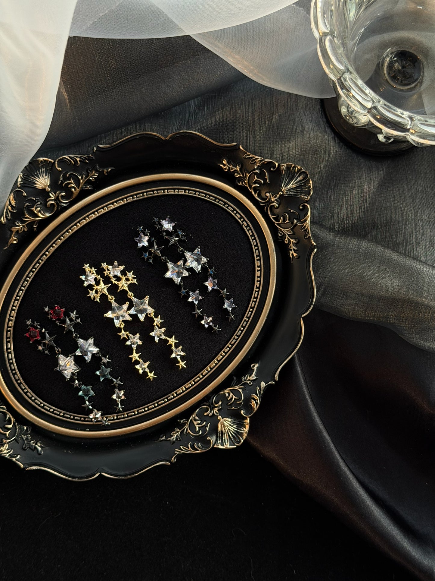 The "Broadbeach" Constellation Cascade Earrings