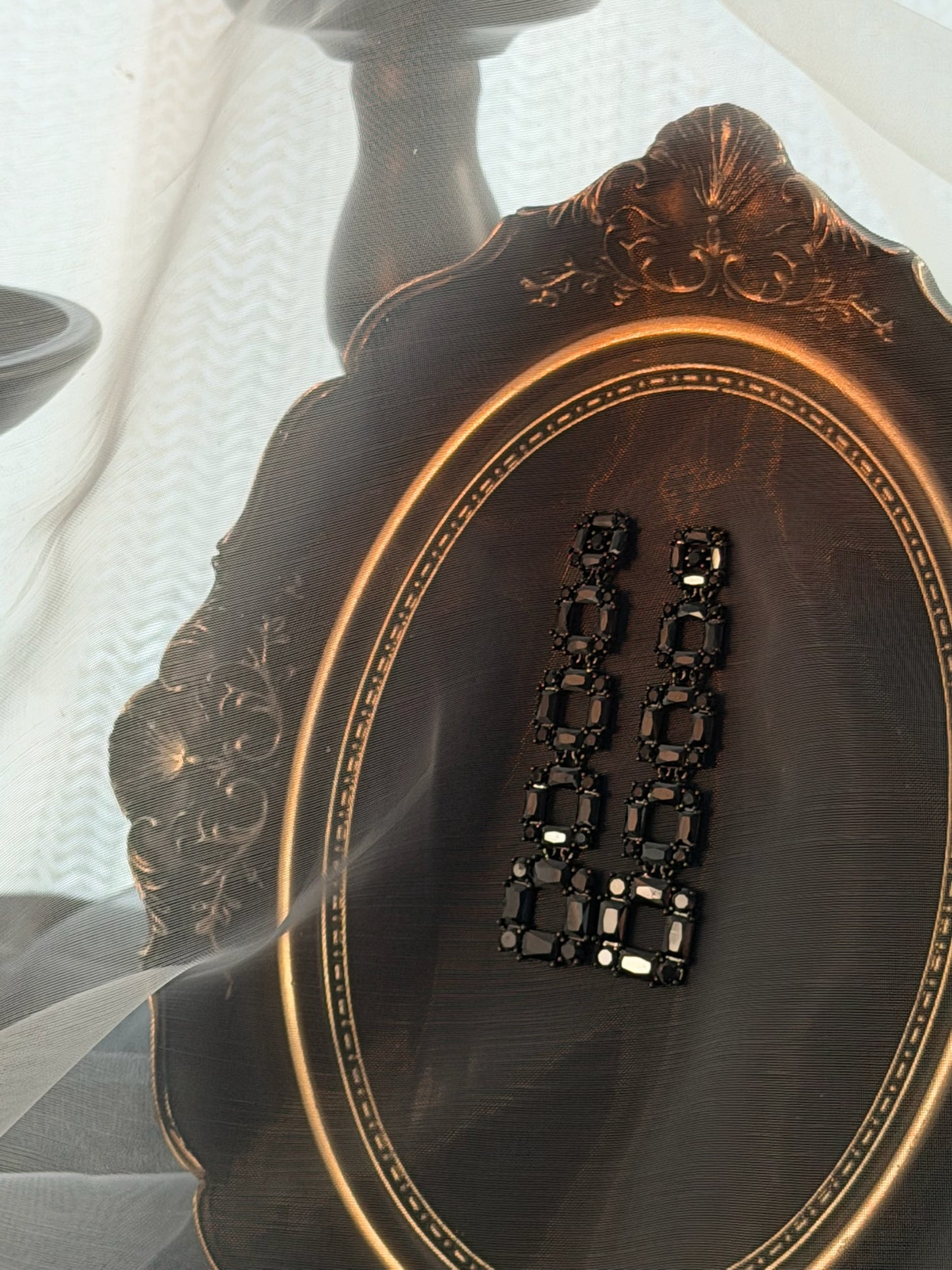 The "Treasury" Art Deco Drop Earrings