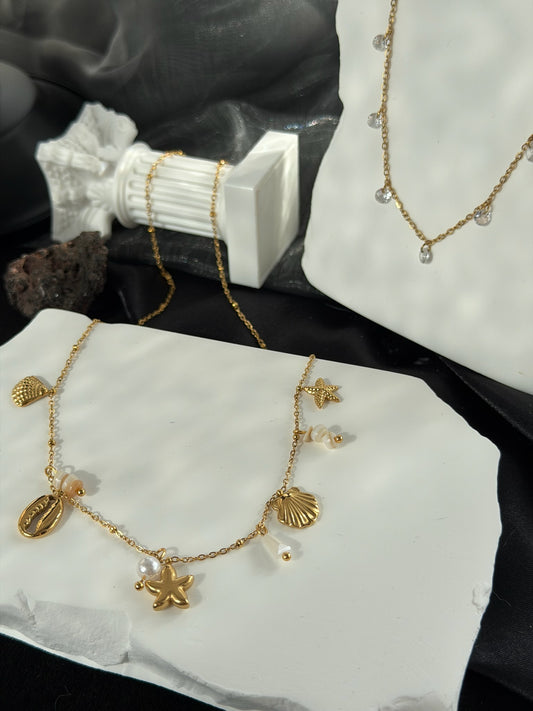 The "Noosa" Oceanic Charm Necklace