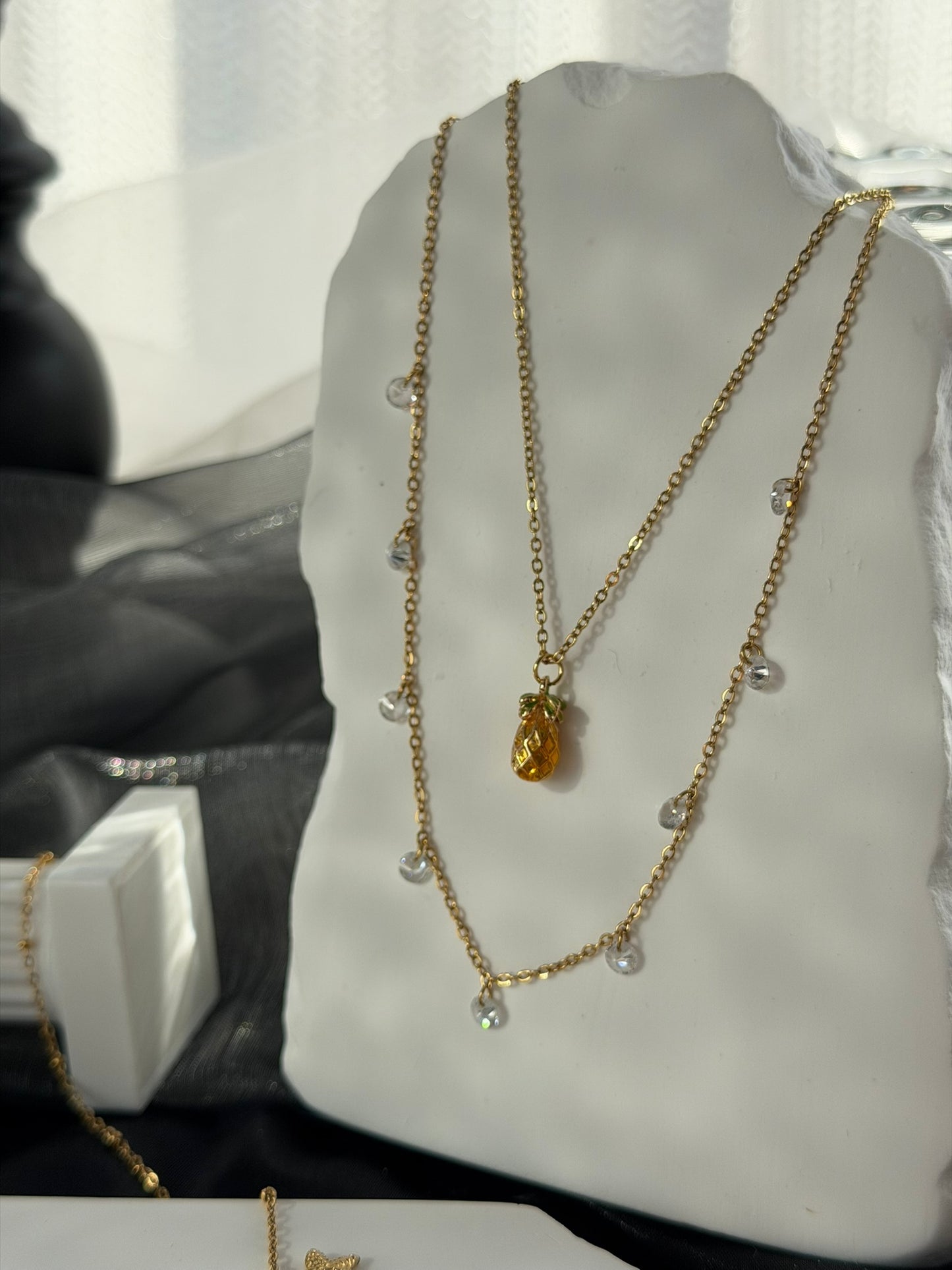 The "Port Douglas" Tropical Pineapple Pendant