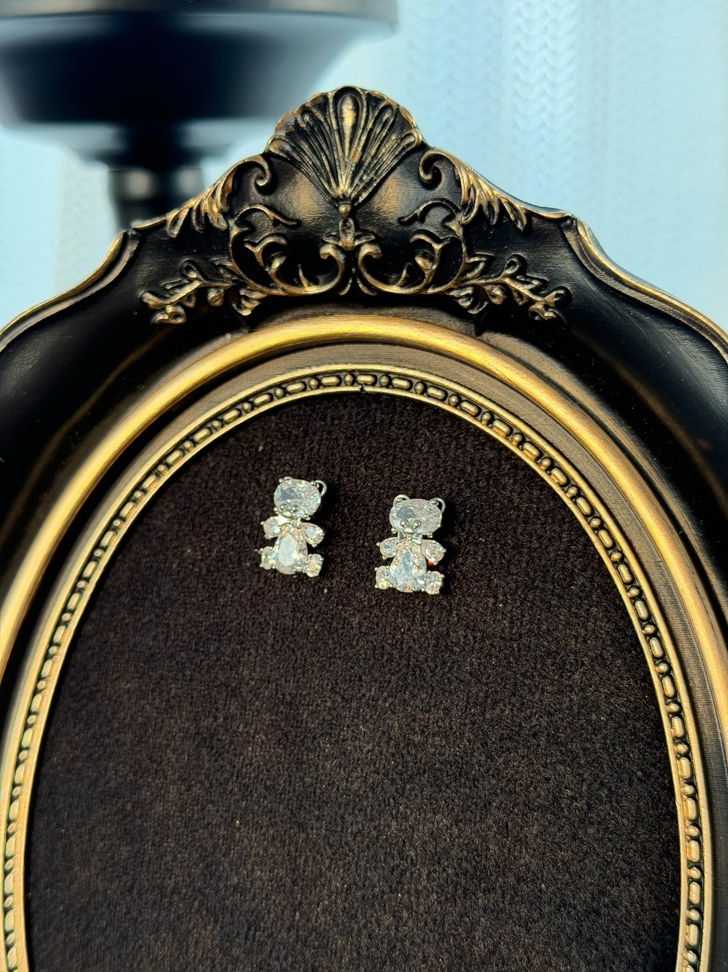 The "Brisbane Arcade" Radiant Bear Studs