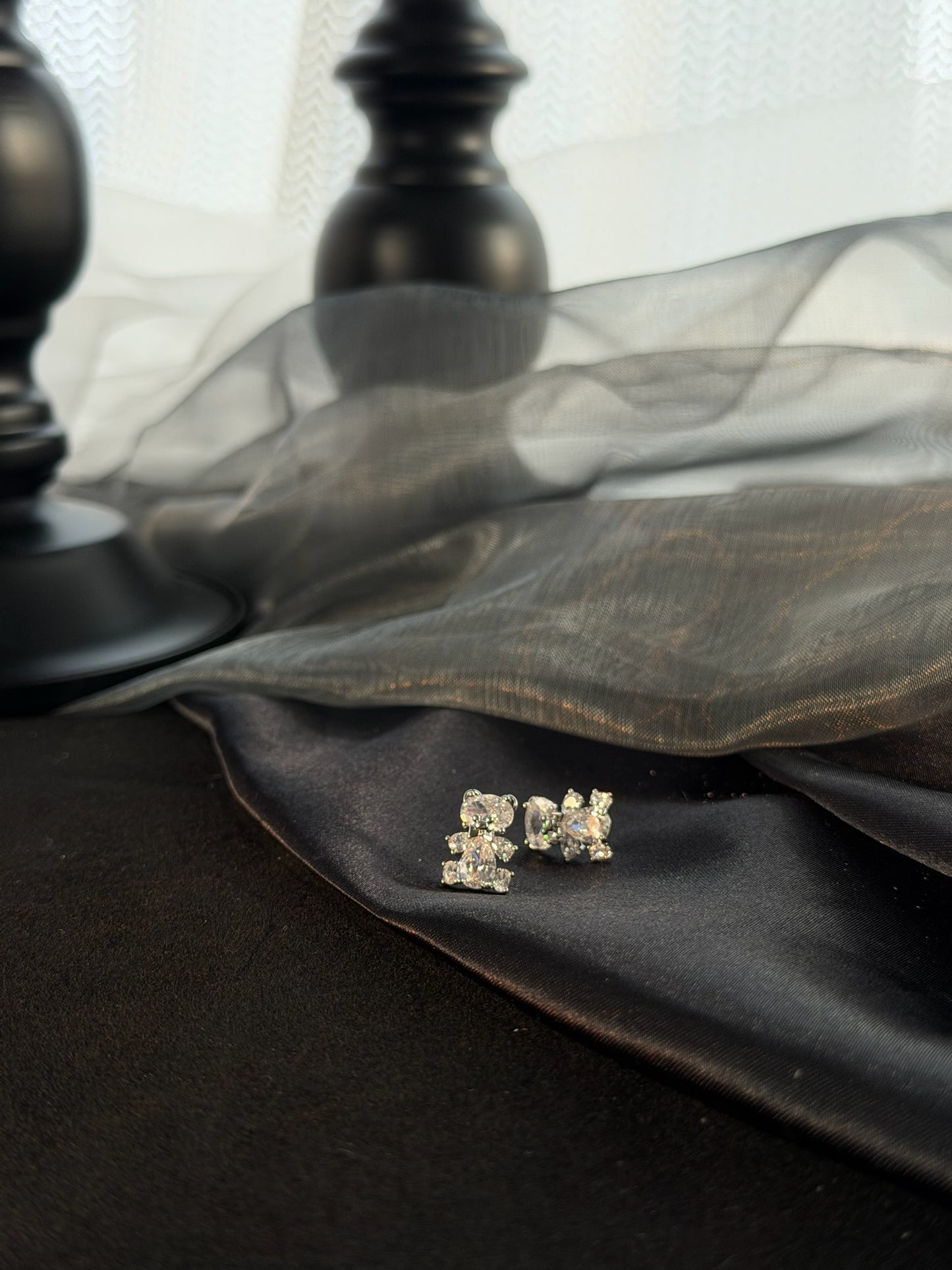 The "Brisbane Arcade" Radiant Bear Studs