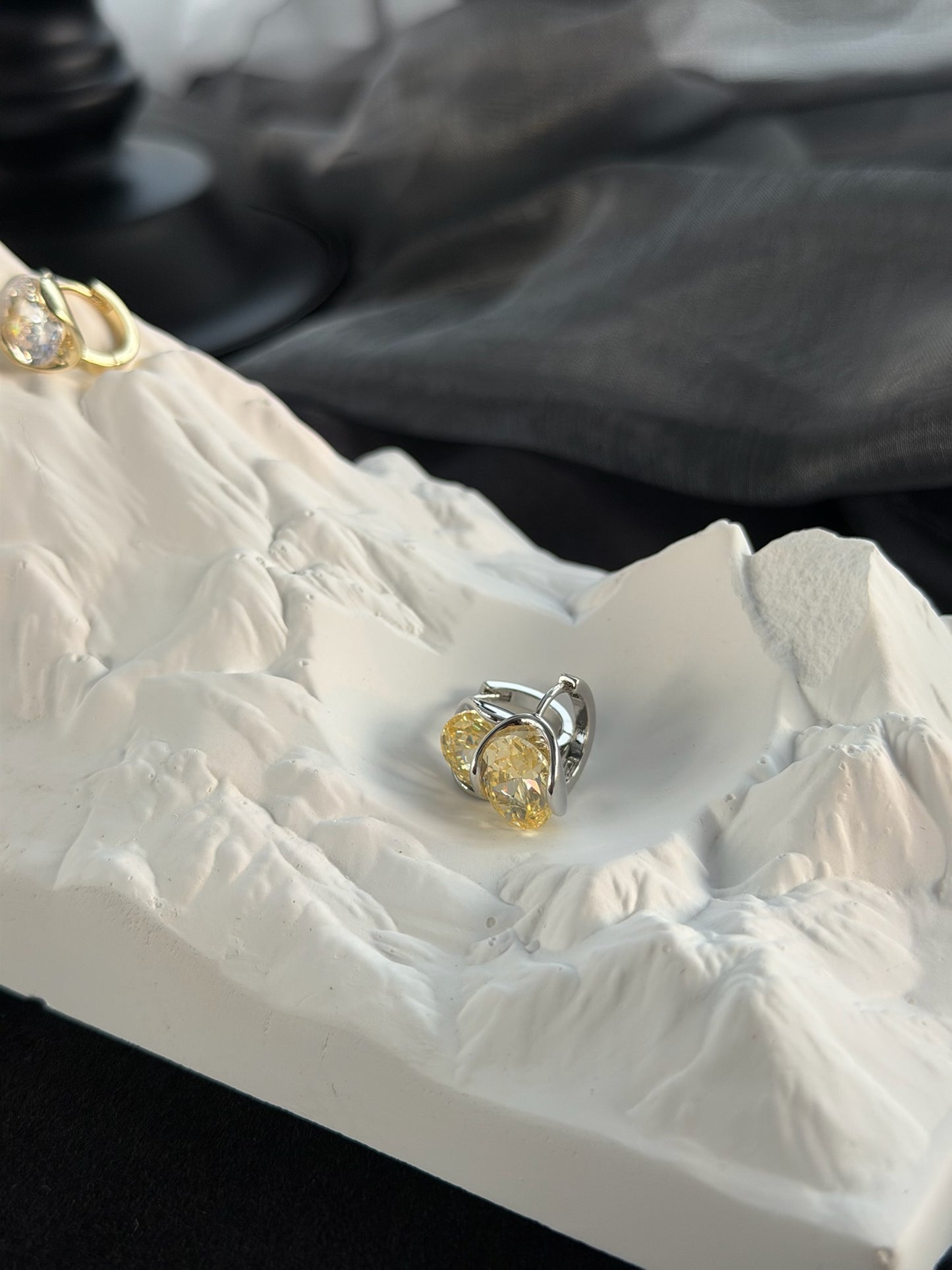 The "James Street" Sculptural Wrap Huggies