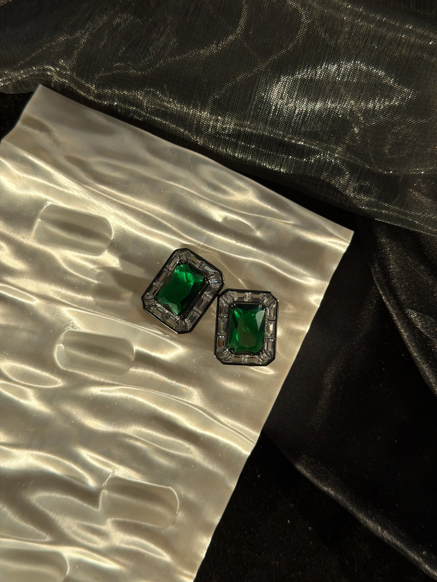 The "Regent" Imperial Step-Cut Studs